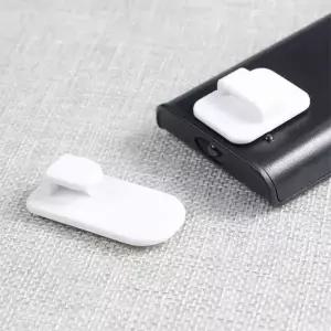 ( )부착식 리모컨 벽걸이 고리 정리함 꽂이 2세트 보관 자석 부착형 후크 거치대 클립