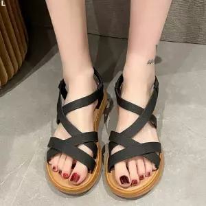 여성 2컬러 스트랩 샌들 CC661 S9116패션 슬리퍼 바캉스 여름 스샌들