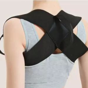 말린 어깨 X밴드 바른 자세 보호대 지지대 라인 고정 라운드숄더 굽은등