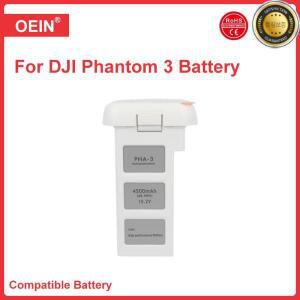 팬텀 3 지능형 비행 배터리의 경우 시리즈 드론 교체용 수명이 24분입니다.