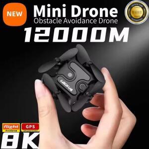 V2 미니 드론 전문가용 HD 카메라 5G 와이파이 FPV 기압 고도 유지 접이식 쿼드콥터 RC 장난감 신형 UAV