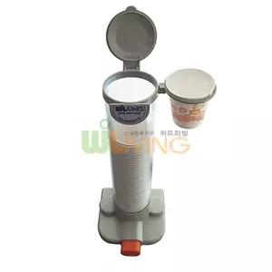 종이컵디스펜서 (6-7) 커피자판기 휴게실수거 휴지통 거통 거함 일회용함 일회용 실함