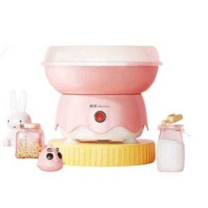 솜사탕 메이커 가정용 홈파티 세트 자판기 준비물 휴대용 뚜껑 생일 마차 노점상