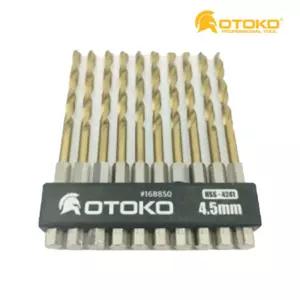 철판기리 전동날 HSS 4241 임팩드릴비트 4.5mm 10pcs+1 임팩 기리