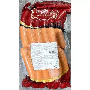 갈릭소시지 (대경햄 냉동 900g)바베큐 즉석 식당 부대찌개 소세지 업소용 캠핑