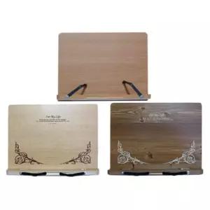 산다 나무 독서대 WS-1500북스탠드 책스탠드 우드 학생용 학습용 공부 수험생용품 고시생용품