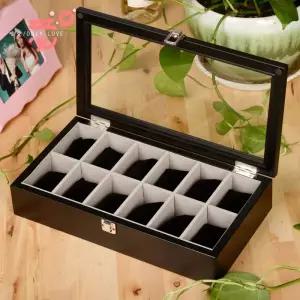원목 시계 보관함 럭셔리 보석함 10구 케이스