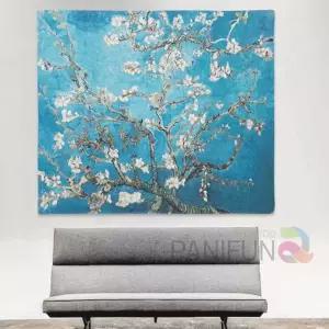 꽃피는아몬드 포스터 L 대형명화아트 거실그림 유가 미술작품 홈인테리어소품 엔틱 원룸꾸미기 용품 프린팅