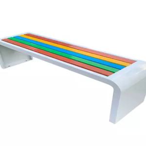 야외용 벤치 긴의자 철제 테라스 공원 등받이 평의자 웨이팅 버스정류장 긴 야외벤치의자