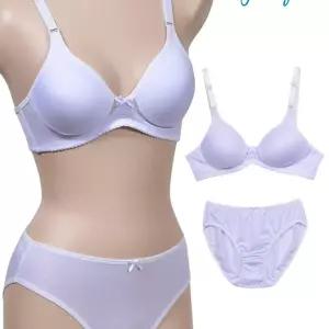 글로리 주니어 노와이어 3단계 A컵 브라 팬티 세트학생 브래지어 셋트 A셋 3이어셋 이어 A세 속옷