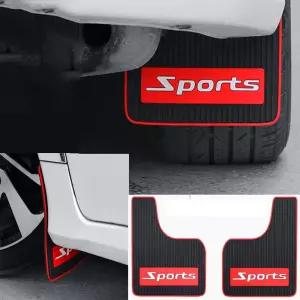 타이어 흙받이 머드가드 플랩 스포츠타입 2개 플립 차량용 자동차용품 카페트 방지 공용 물받이 펜더 휀더