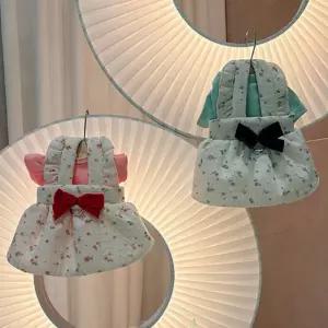 코코아허니 A05F4 루피 하네스 원피스반려견 애완옷 강아지 애견 견옷 리본