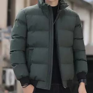 프리미엄 남성 숏패딩 짧은 초경량 소재 점퍼짧은 오토바이 남자 겨울 방한용품