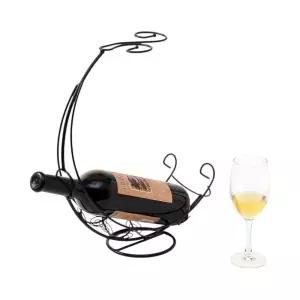 와인잔걸이 와인랙 (블) DK23수납함 잔걸이 병보관 주방용품 잔함 진열장 잔꽂이 잔거치대