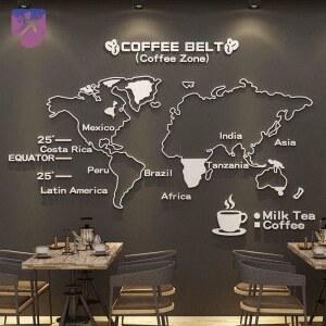 창문 스티커 카페 데코스티커 카페데코 레터링 아크릴 커피