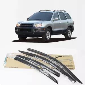 차량 환기 목적으로 설치 1세대 싼타페 도어바이저자동차선루프 썬루프 썬저 썬져 빗물받이 창문선 창문썬