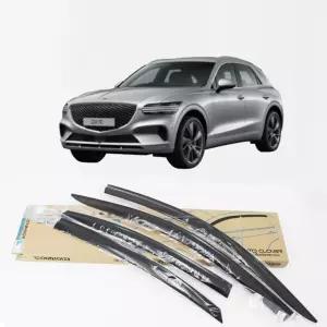 차량 환기 목적으로 설치하는 GV70 도어바이저자동차선루프 썬루프 썬저 썬져 빗물받이 창문선 창문썬 막이