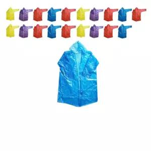 우천시 옷을 젖지 않게 도와주는 성인용 우비 X 20개공용 판초 우의 공용비 칼라비 컬러비 비옷 레인코트