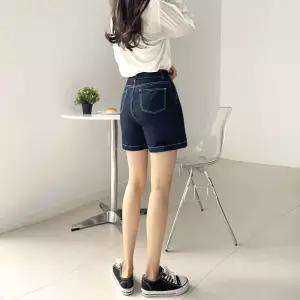 티네즈 A라인 스치 4부 데님 숏팬츠 JB-13005A스치청반바지 여성 여자 여자반 여성반 A스치