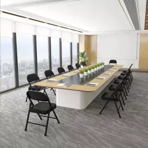 앉으면 편안한 교회의자 회의실 접는간이접이식의자 스툴 접의자 간편 사무가구 실가구 모던한 휴게실 간의