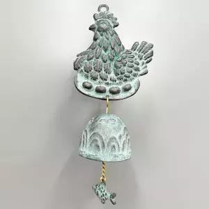 청동 닭 1종 문종 수작업 도어벨 풍경문딸랑이 현관문 출입문 까페문 카페문 장식 수작업문 황동문 장식문