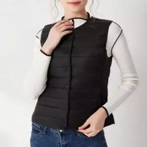 [셀러에이드]머스트해브 우먼 초경량패딩조끼보온방한점퍼 겨울철 등산조끼