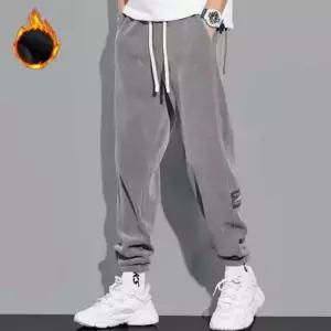 남성 코듀로이 기모 운동 조거 바지 트레이닝 팬츠남자겨울 밴딩 캐주얼 편한 데일리 골덴