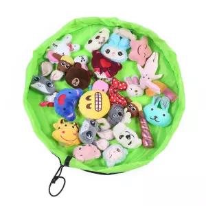 와인앤쿡 미니멀 장난감 파우치소1개(색상랜덤)치 주머니 완구정리함 수납함 완구치 다용도 보관함