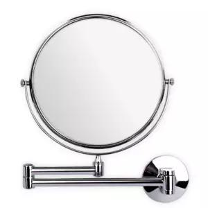 화장실 벽붙이용 원형 확대경 양면 면도거울 욕실인테리어 샤워부스 부착식 타원