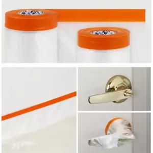 셀프페인팅 도색작업 보호비닐(40cmx20m) 니스칠 바닥라인 커버링테이프 마스킹