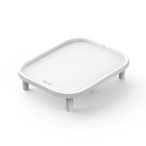 강아지 높이조절 반려동물 선반 고양이 강아지캠핑밥그릇 페 타입 피더 튤립디자인 접이식 고양이침대