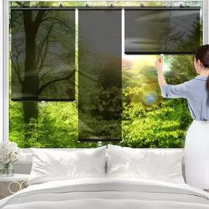 거실 주방 유리창 시선차단 흡착 가림막(소) 반지하 상담실 아파트베란다 사계절