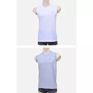 고급 원면 30수 남성 데일리 머슬 면 티셔츠 민소매 런닝 스포츠의류 언더웨어 등산용 낚시의류 풋살 운동