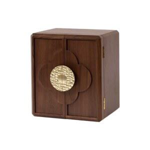 원목 미니 향수 양념통 투명 조립형 진열장 수납장 단선반 보관 벽걸이가능 수납함