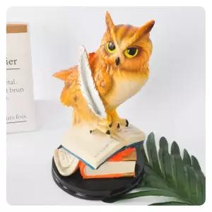 부엉이장식품 중 show 2 파티앤틱 인테리어데코 모형 인형