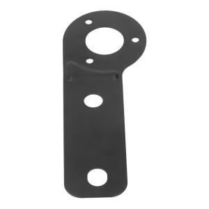 트레일러 와이어 커넥터 7핀 헤비 듀티 소켓 마운트 플레이트 히치 견인 바 전원 브래킷