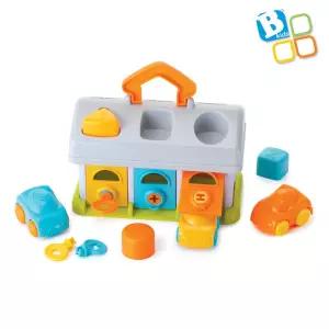 주차장 도형놀이 장난감 유아완구 끼우기