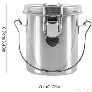 스트레이너와 밀폐 커버가 있는 스테인레스 스틸 페인트 브러시 와셔, 휴대용 다용도 클리너