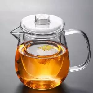 내열차주입기 냄비필터 보온포트 600ml 차망 유리 유리포트 허브