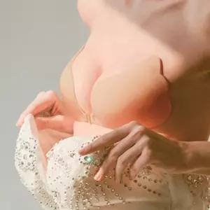 누드브라 웨딩드레스속옷 브라 가슴모아주는브라 웨딩촬영속옷