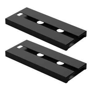 주방 바 레스토랑용 플라스틱 와인 잔 행어, 술집 랙 펀치 프리 잔, 캐비닛 아래 거치대