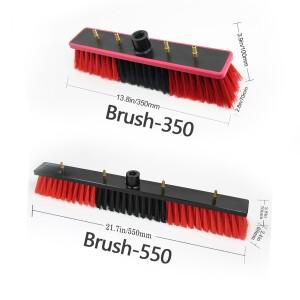 CNHOPOLE 워터페드 폴 브러시 헤드 창문 태양광 패널 청소용 액세서리(폴 제외)