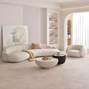 라운드소파 신부대기실 구름 등받이 라운지 곡선