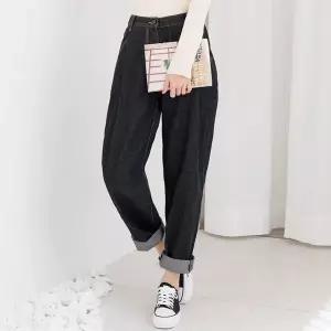 [하프클럽/셀러허브_여성트랜드패션]HSSG WJ2-1D 여자핀턱오버핏배기청바지_