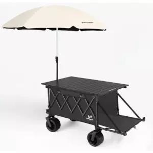 캠핑 파라솔 카트 차양막 웨건 트레일러 야외 대형 우산