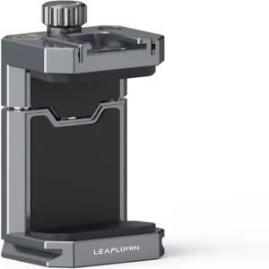 삼각대용 루민 알루미늄 휴대폰 마운트 콜드 슈 및 아르카 스위스 퀵 릴리스 플레이트가 장착된 조절식