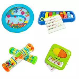 돌아기 손 장난감 악기세트 음악놀이 놀잇감 유치원 두돌 소근육발달 유아