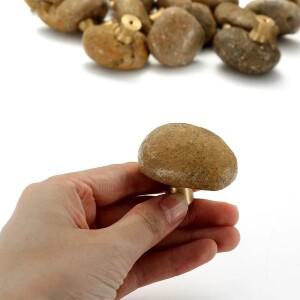 1pc 독특한 천연 석재 + 아연 합금 도어 서랍 캐비닛 옷장 당겨 손잡이 가구 하드웨어 핸들 도매