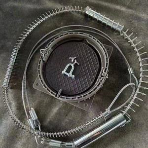 멧돼지덫 함정 스프링와이어 발판 트랩 유 물 두더지