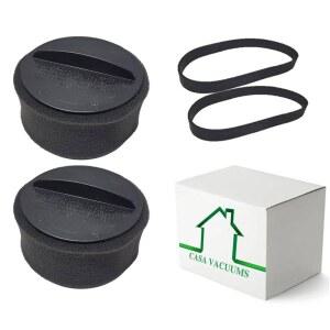 필터 2개 + 벨트 2개, 비셀 빅그린 BGU1937T 프로컵 상용 백리스 업라이트 진공청소기와 호환됩니다.